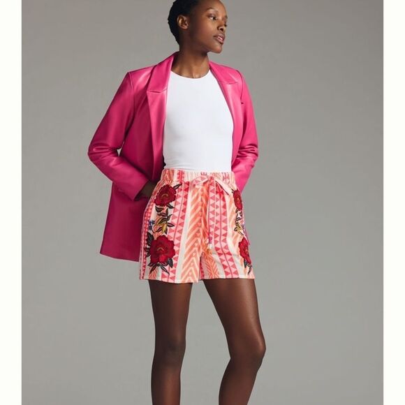 Farm Rio XS Color:
CITRIC FLORA Farm Rio Printed Drawstring Shorts - Picture 2 of 7